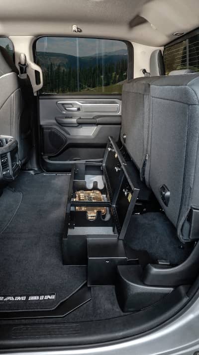 Tuffy Security Products Underseat Lockbox — 2019-2026 Ram 1500 - TFF-353-01 - Absolute Autoguard