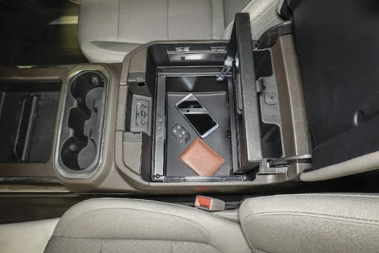 Tuffy Security Products Console Safe — 2019-2026 Chevrolet & GMC - TFF-356-01 - Absolute Autoguard