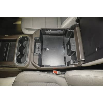 Tuffy Security Products Console Safe — 2019-2026 Chevrolet & GMC - TFF-356-01 - Absolute Autoguard