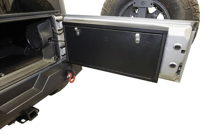 Load image into Gallery viewer, Tuffy Security Products Tailgate Lockbox — 2007-2018 Jeep Wrangler/Wrangler JK - TFF-359-01 - Absolute Autoguard
