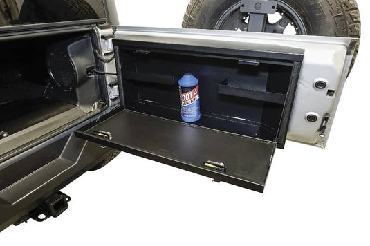 Tuffy Security Products Tailgate Lockbox — 2007-2018 Jeep Wrangler/Wrangler JK - TFF-359-01 - Absolute Autoguard