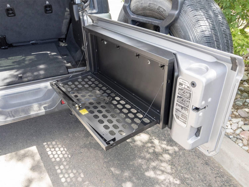 Load image into Gallery viewer, Tuffy Security Products Molle Tailgate Lockbox — 2018-2025 Jeep Wrangler - TFF-365-01 - Absolute Autoguard
