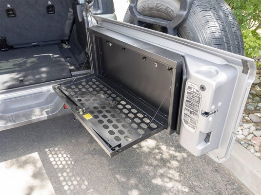 Tuffy Security Products Molle Tailgate Lockbox — 2018-2025 Jeep Wrangler - TFF-365-01 - Absolute Autoguard