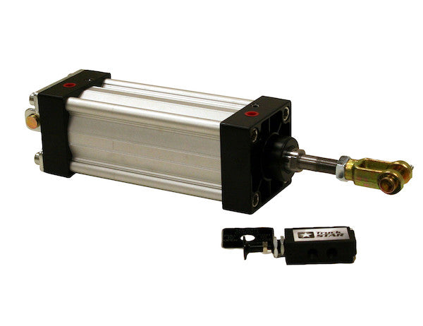 Load image into Gallery viewer, Tie Rod Style Cylinder-Clevis Mount-0.75 Rod x 8 Inch Stroke with Manual Air
