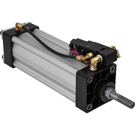 Load image into Gallery viewer, Tie Rod Style Cylinder-Clevis Mount-1.0 Rod x 8 Inch Stroke - Electric Solenoid
