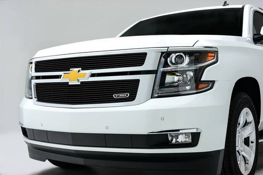 T-Rex Black Billet Grille Overlay — 2015-2020 Chevrolet Suburban/Tahoe - TRE-21055B - Absolute Autoguard