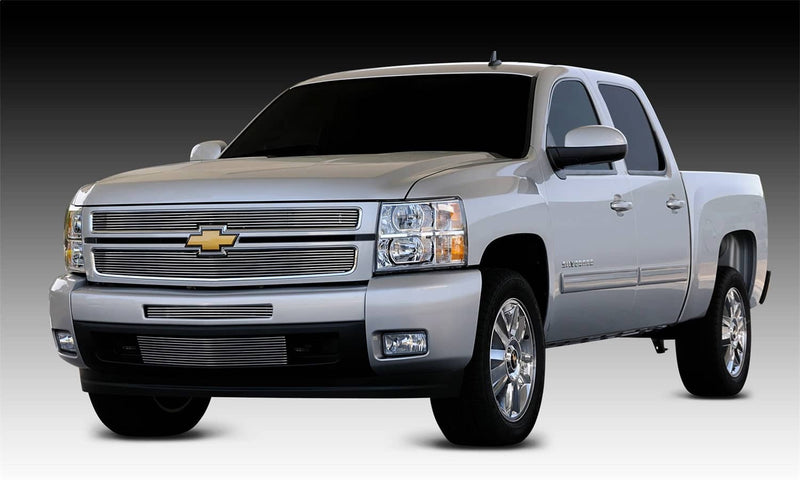 Load image into Gallery viewer, T-Rex Billet Grill Overlay — 2007-2013 Chevrolet Silverado 1500 - TRE-21110 - Absolute Autoguard
