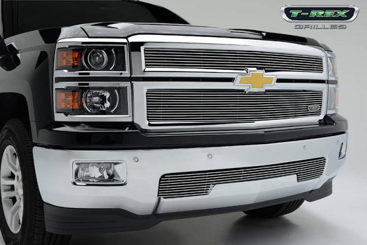 T-Rex Billet Grille Overlay — 2014-2015 Chevrolet Silverado 1500 - TRE-21117 - Absolute Autoguard