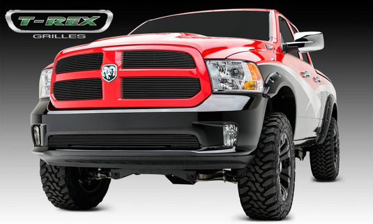 T-Rex Black Billet Grille Overlay — 2013-2018 Ram 1500 - TRE-21458B - Absolute Autoguard