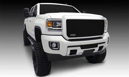 T-Rex Black Billet Bumper Inserts — 2015-2019 GMC Sierra 2500 HD/Sierra 3500 HD - TRE-25211B - Absolute Autoguard