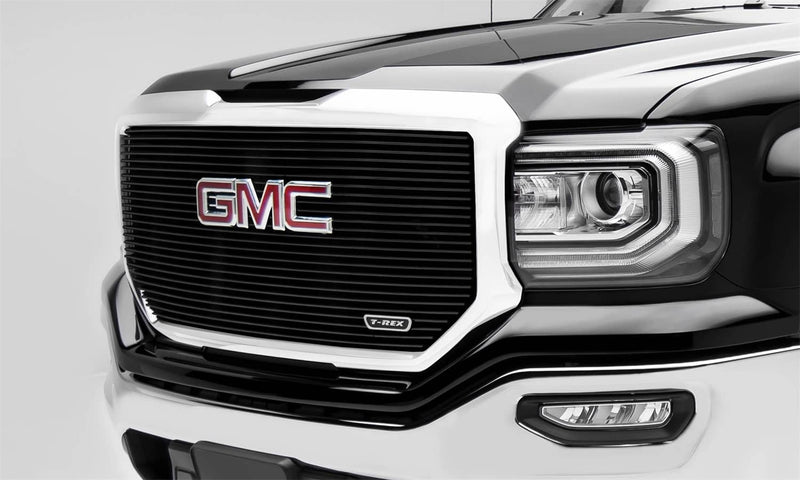 Load image into Gallery viewer, T-Rex Black Billet Grille Insert — 2016-2022 GMC Sierra 1500 - TRE-6202131 - Absolute Autoguard
