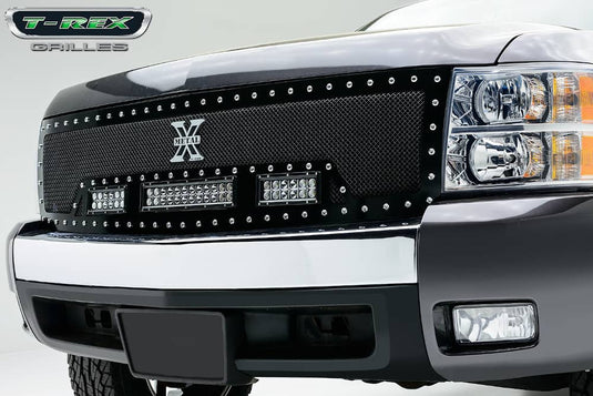 T-Rex Torch LED Grille — 2007-2013 Chevrolet Silverado 1500 - TRE-6311111 - Absolute Autoguard