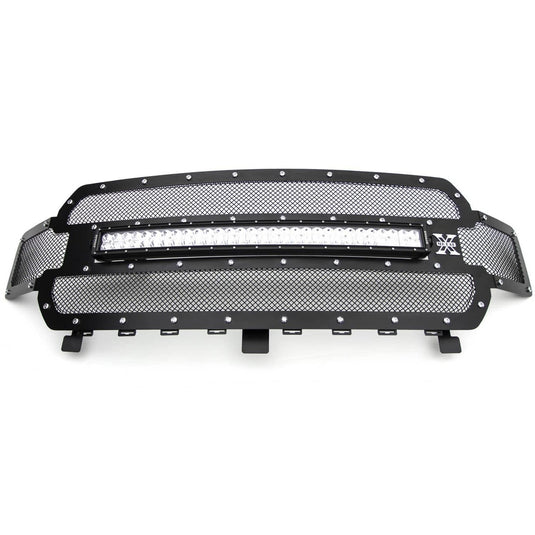 T-Rex Torch Black Mesh Lighted LED Grille — 2018-2020 Ford F-150 - TRE-6315711 - Absolute Autoguard