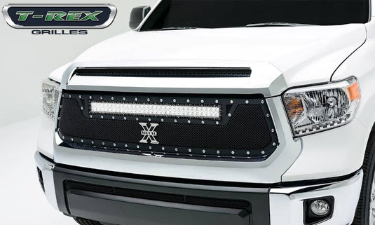T-Rex Torch Black Mesh Lighted LED Grille — 2014-2016 Toyota Tundra - TRE-6319641 - Absolute Autoguard