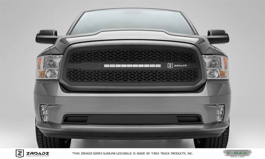 T-Rex LED Lighted Black Mesh Grille — 2013-2018 Ram 1500 - TRE-Z314581 - Absolute Autoguard