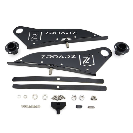 T-Rex Front Roof LED Mounts for 50" Curved Light Bar — 2007-2021 Toyota Tundra - TRE-Z339641 - Absolute Autoguard