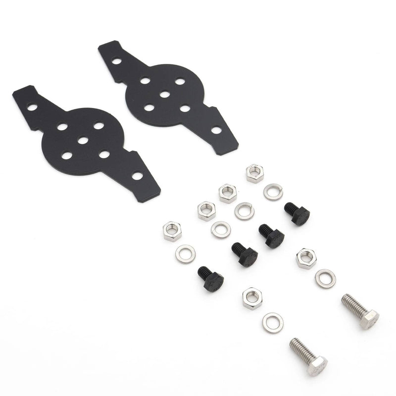 Load image into Gallery viewer, T-Rex Hood Hinge Adapter Plate to Mount (4) 3" LED Pod Lights to Hood Hinge Bracket - TRE-Z360002 - Absolute Autoguard
