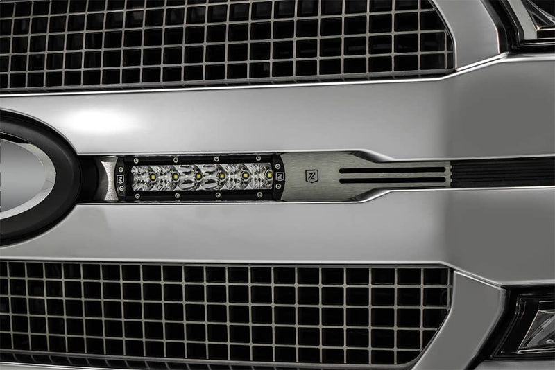 Load image into Gallery viewer, T-Rex OEM Grille LED Mounts (brushed) — 2018-2020 Ford F-150 - TRE-Z415583-KIT - Absolute Autoguard
