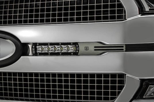 T-Rex OEM Grille LED Mounts (brushed) — 2018-2020 Ford F-150 - TRE-Z415583-KIT - Absolute Autoguard