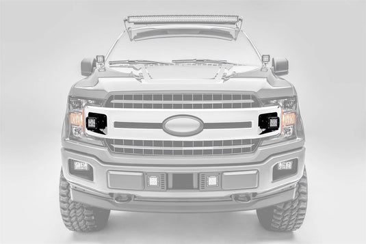 T-Rex OEM Grille LED Mounts (black) - TRE-Z415751-KIT - Absolute Autoguard