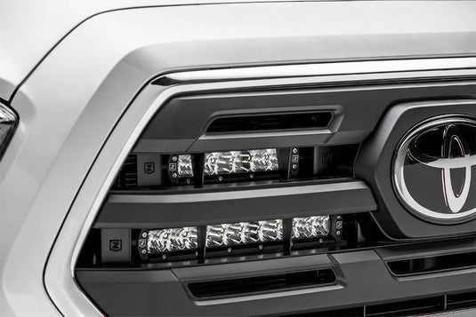 T-Rex Main Grille LED Light Bar Mounts — 2018-2022 Toyota Tacoma - TRE-Z419711-KIT - Absolute Autoguard