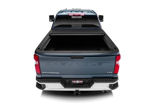 TruXedo Pro X15 Soft Roll-Up Tonneau Cover, 6'9" Bed, Without MultiPro/Multi-Flex Tailgate, Without CarbonPro Bed, Without Factory Side Storage Boxes - 2020-2026 Chevrolet Silverado 2500/3500, GMC Sierra 2500/3500
