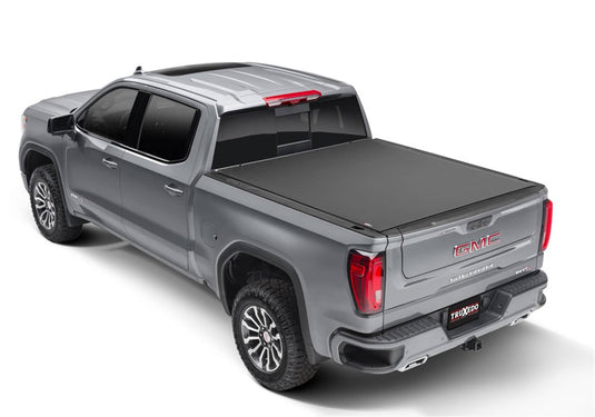 TruXedo Pro X15 Soft Roll-Up Tonneau Cover, 6'6" Bed, With MultiPro/Multi-Flex Tailgate, Without CarbonPro Bed - 2019-2026 Chevrolet Silverado/GMC Sierra 1500