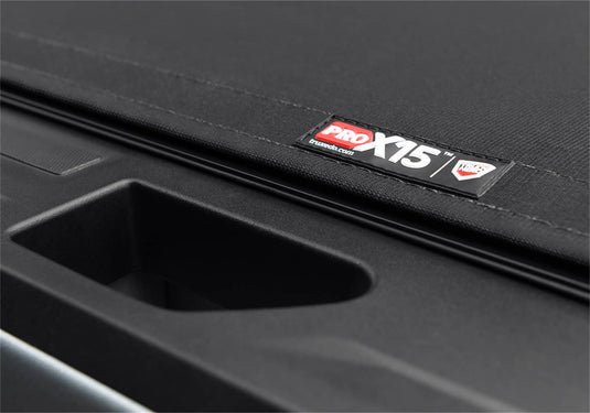 TruXedo Pro X15 Soft Roll-Up Tonneau Cover, 6'6" Bed, With MultiPro/Multi-Flex Tailgate, Without CarbonPro Bed - 2019-2026 Chevrolet Silverado/GMC Sierra 1500