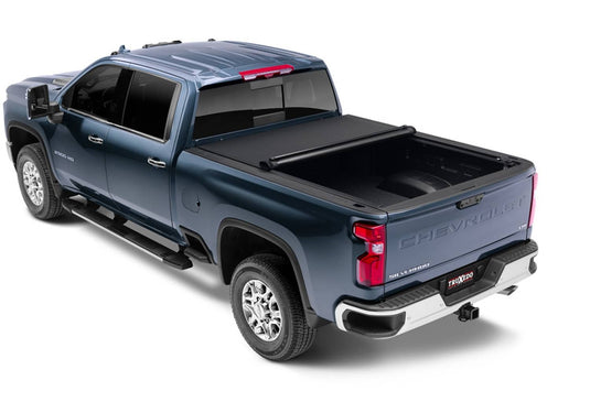 TruXedo Pro X15 Soft Roll-Up Tonneau Cover, 8' Bed, With MultiPro/Multi-Flex Tailgate - 2020-2026 Chevrolet Silverado 2500/3500, GMC Sierra 2500/3500