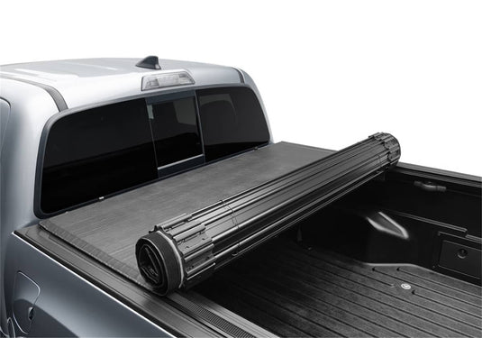 TruXedo Sentry Hard Roll-Up Tonneau Cover, 5'7" Bed, Without Deck Rail System - 2022-2026 Toyota Tundra