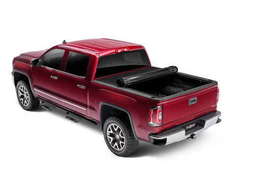 TruXedo Sentry CT Hard Roll-Up Tonneau Cover, Matte Black, 5'8" Bed - 2014-2018 Chevrolet Silverado/GMC Sierra 1500