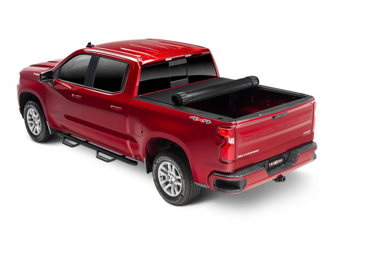 Load image into Gallery viewer, TruXedo Sentry CT Hard Roll-Up Tonneau Cover, Matte Black, 5'8" Bed, Without CarbonPro Bed, Without Factory Side Storage Boxes - 2019-2026 Chevrolet Silverado/GMC Sierra 1500
