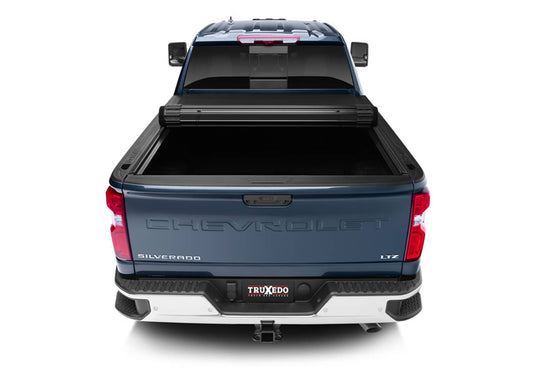 TruXedo Sentry CT Hard Roll-Up Tonneau Cover, Matte Black, 6'9" Bed, Without CarbonPro Bed - 2020-2026 Chevrolet Silverado 2500/3500, GMC Sierra 2500/3500