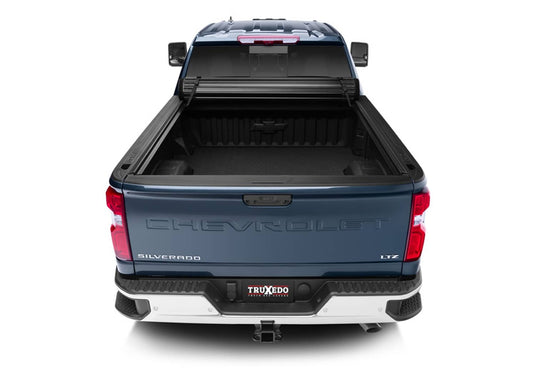 TruXedo Sentry CT Hard Roll-Up Tonneau Cover, Matte Black, 6'9" Bed, Without CarbonPro Bed - 2020-2026 Chevrolet Silverado 2500/3500, GMC Sierra 2500/3500