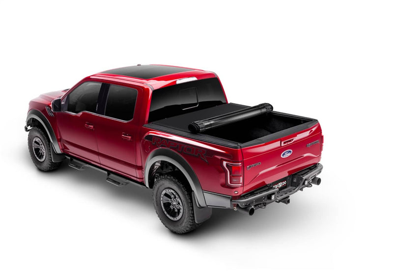 Load image into Gallery viewer, TruXedo Sentry CT Hard Roll-Up Tonneau Cover, Matte Black, 5'7" Bed - 2015-2026 Ford F-150, 2022 F-150 Lightning
