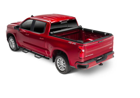 TruXedo TruXport Soft Roll-Up Tonneau Cover, 6'6" Bed, Without CarbonPro Bed, Without Factory Side Storage Boxes - 2019-2026 Chevrolet Silverado/GMC Sierra 1500