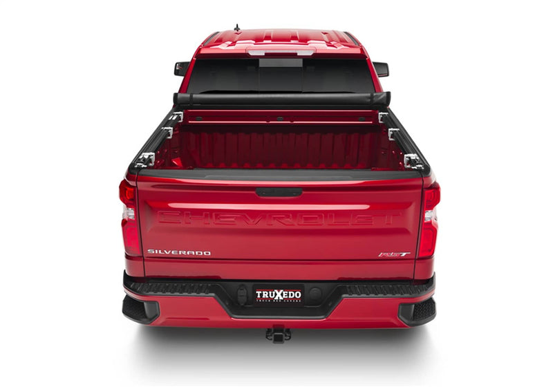 Load image into Gallery viewer, TruXedo TruXport Soft Roll-Up Tonneau Cover, 8' Bed, Without CarbonPro Bed, Without Factory Side Storage Boxes - 2019-2026 Chevrolet Silverado/GMC Sierra 1500, 2020-2026 Silverado/Sierra 2500/3500
