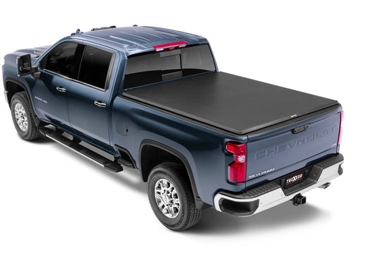 TruXedo TruXport Soft Roll-Up Tonneau Cover, 6'9" Bed, Without CarbonPro Bed - 2020-2026 Chevrolet Silverado 2500/3500, GMC Sierra 2500/3500