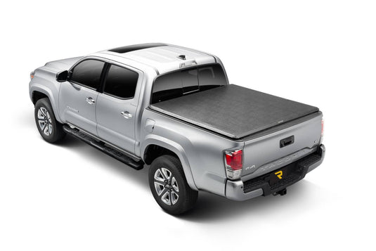 TruXedo TruXport Soft Roll-Up Tonneau Cover, 8' Bed, With Deck Rail System - 2014-2021 Toyota Tundra