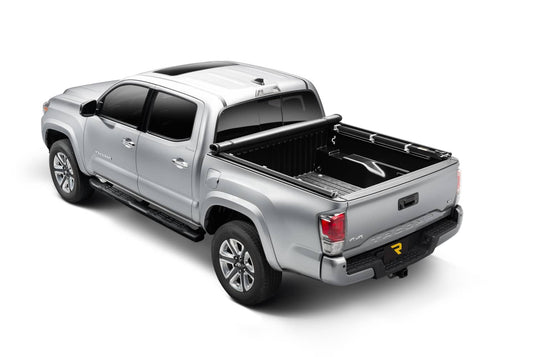 TruXedo TruXport Soft Roll-Up Tonneau Cover, 8' Bed, With Deck Rail System - 2014-2021 Toyota Tundra