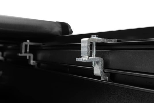 TruXedo TruXport Soft Roll-Up Tonneau Cover, 8' Bed, With Deck Rail System - 2014-2021 Toyota Tundra