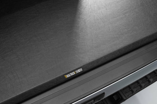 TruXedo TruXport Soft Roll-Up Tonneau Cover, 8' Bed, With Deck Rail System - 2014-2021 Toyota Tundra