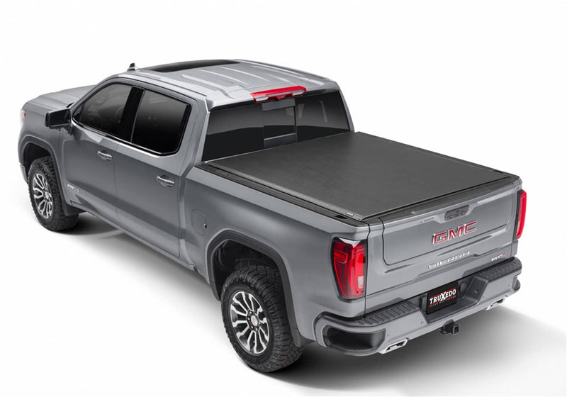 Load image into Gallery viewer, TruXedo Lo Pro Soft Roll-Up Tonneau Cover, 8' Bed, Without CarbonPro Bed - 2019-2026 Chevrolet Silverado 1500, 2020-2026 Silverado 2500 HD/3500 HD, 2019-2026 GMC Sierra 1500, 2020-2026 Sierra 2500 HD/3500 HD
