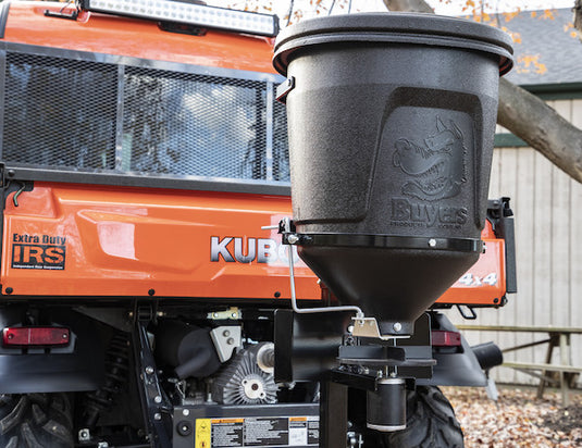 UTV ALL PURPOSE SPREADER - 2 INCH RECEIVER MOUNT