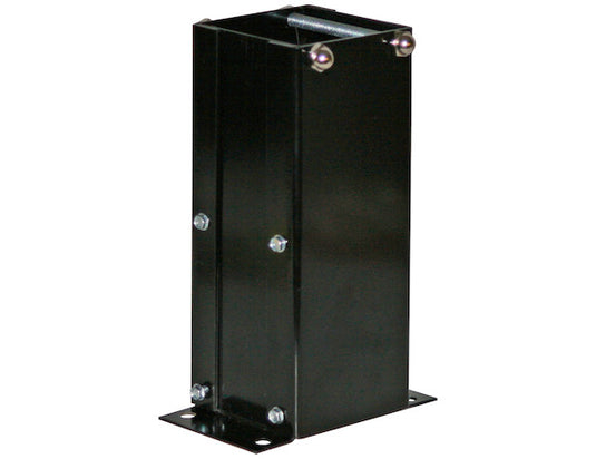 Black Dual Lever Remote Valve Control Console 3-3/8 Inch Wide x 9 Inch High