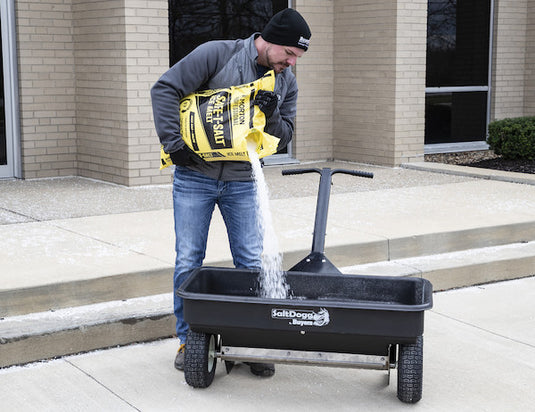 SALTDOGG® Walk Behind Drop Spreader