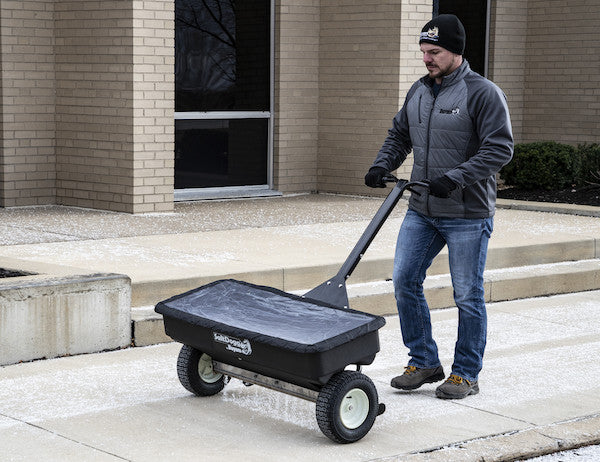 Load image into Gallery viewer, SALTDOGG® Walk Behind Drop Spreader
