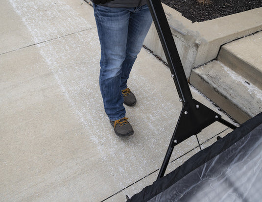 SALTDOGG® Walk Behind Drop Spreader