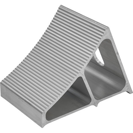 Large Extruded Aluminum Wheel Chock 7x10.75x7.8 Inch