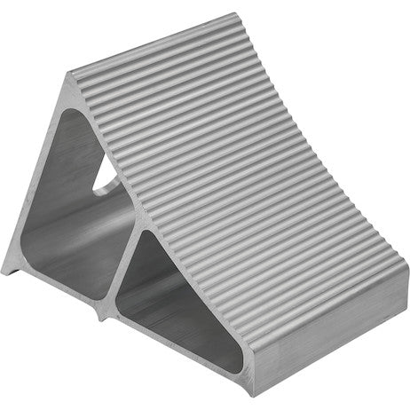 Load image into Gallery viewer, Small Extruded Aluminum Wheel Chock 6x8.75x5.86 Inch
